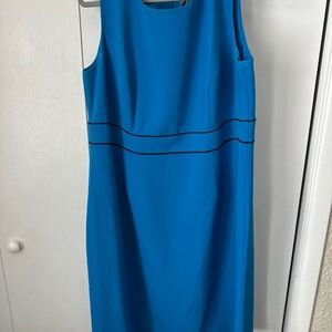 Kasper Vibrant Blue Midi Dress